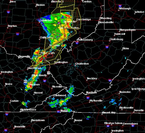 However, this does come with the chance for rain. . Weather radar huntington wv